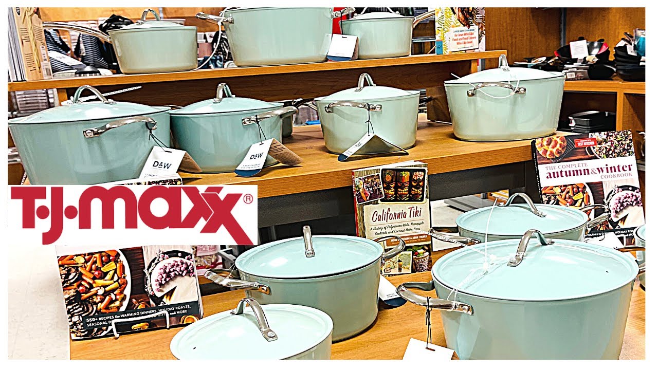 TJ MAXX KITCHEN STUFF  D&W COOKWARE KITCHENWARE VIRTUAL STORE WALKTHROUGH  