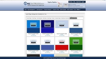 Lead Capture Page Templates in EZLeadCapture.Com