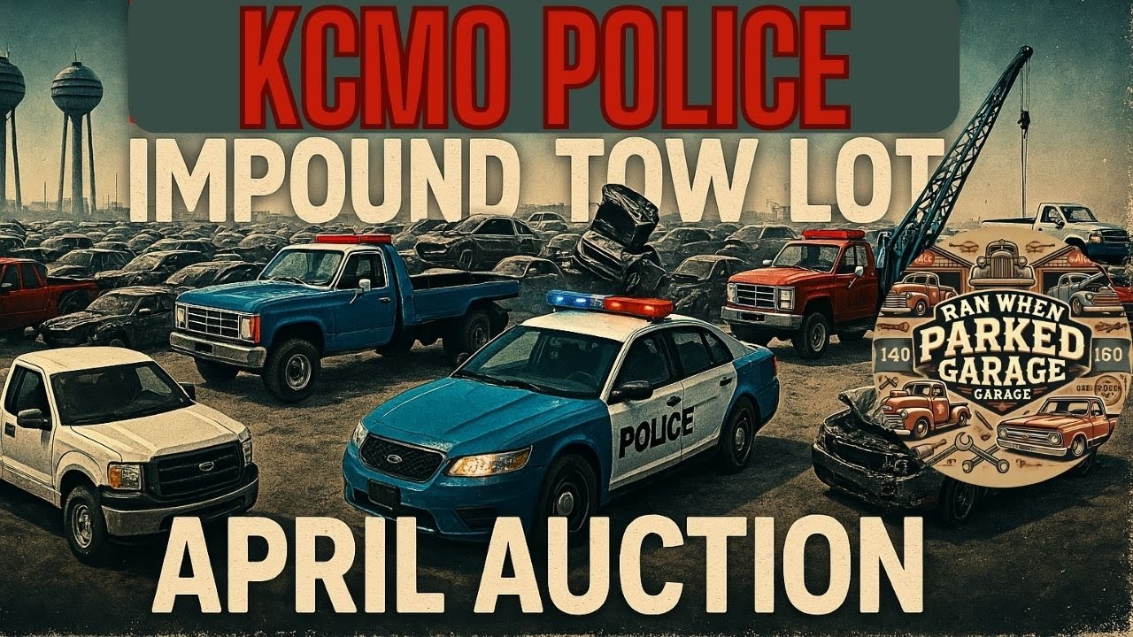 Walking Through the Kansas City Police Impound Auction – April 15, 2025 ...