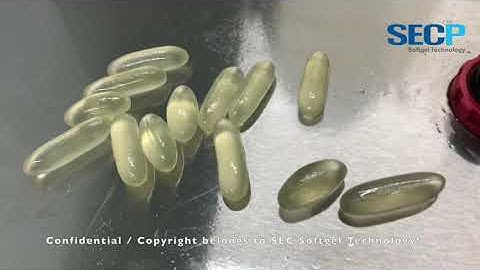 Best vegetable softgel encapsulation technology in the world! For oil and suspension both, high RPM.