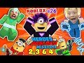 DABBING MINION & ROBLOX Heroes of Robloxia MISSIONS 2, 3 & 4! FGTEEV #28: 2-Vids-in-1 (DARK MATTER)