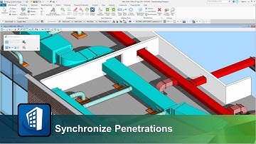 OpenBuildings Designer Update 10 | Penetration Tool - Synchronize Penetrations with Cutting Elements