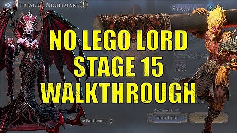 Easy Boss Guide | No Lego Lord | Nightmare Trial 15 [Watcher Of Realms]