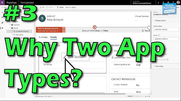 Why do we have 2 types of App? Power Platform UnPacked #3