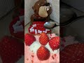 Mad dog toy couldn't eat strawberry cake#disappointing#shorts