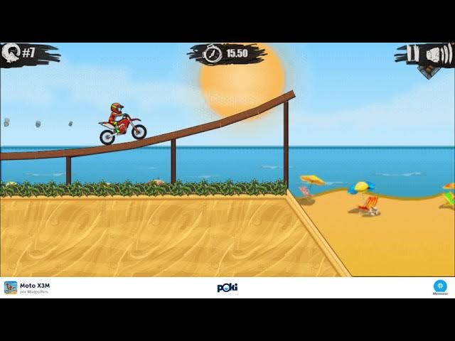 Moto X3M Pool Party - 🕹️ Online Game