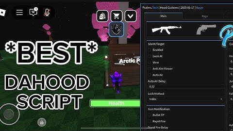 *BEST* DAHOOD SCRIPT *TAPS ON LOW AND HIGH PING* + OP (3 TAPS) (BYPASSES DAHOOD AC) 🔥