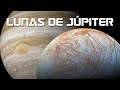 Europa y Ganímedes - Lunas de Júpiter 4K