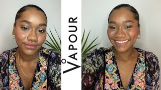 FULL FACE OF VAPOUR BEAUTY ON A BLACK GIRL + REVIEW | SOFT FOCUS FOUNDATION , MULTI STICK, ETC. screenshot 3