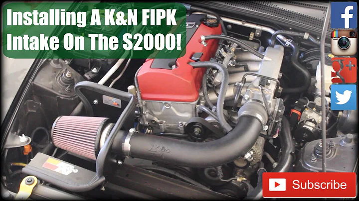 Installing A K&N FIPK Intake On The S2000! (Project AP2 S2000 Part 2)