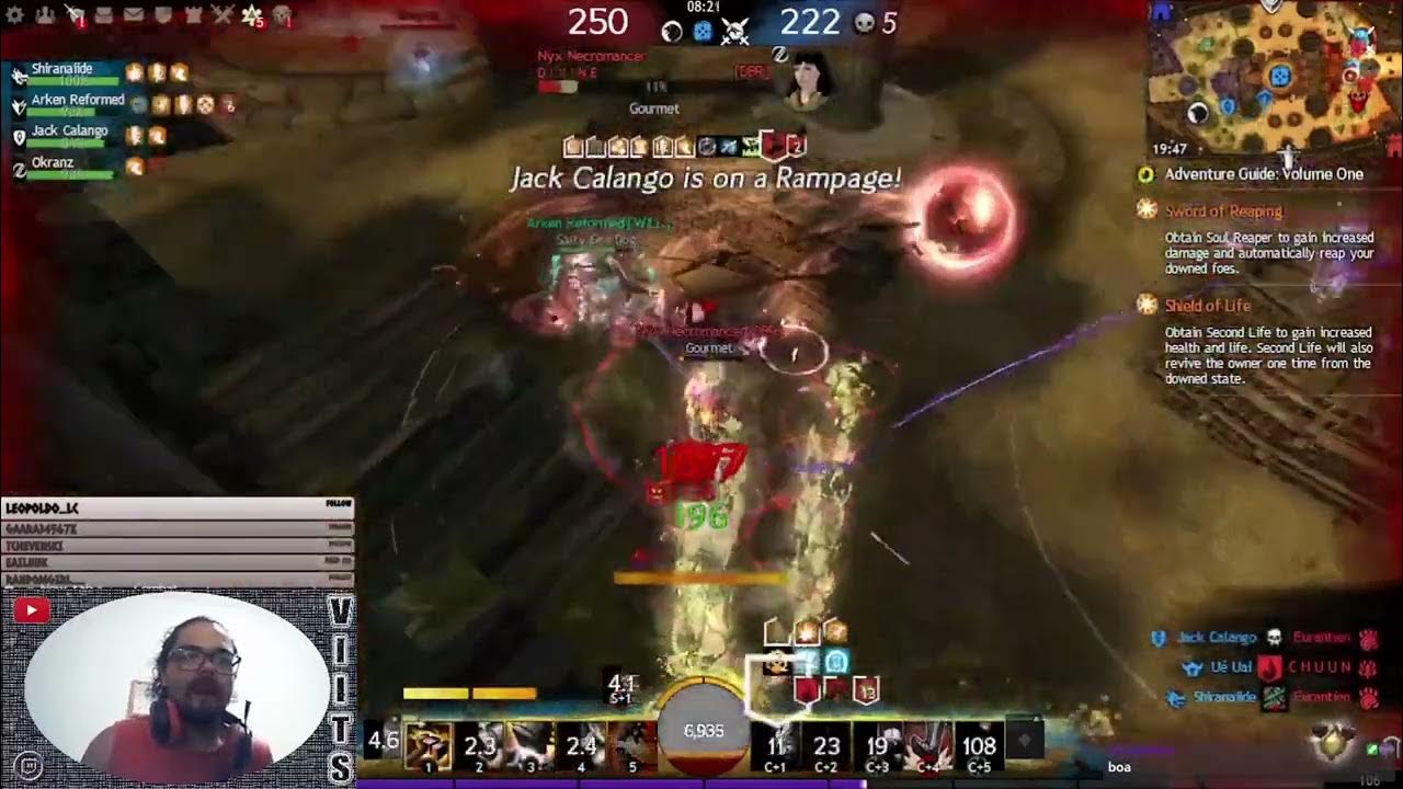 GW2 Ranked sPvP (Season 39) Core Warrior Hammer Platinum Rank