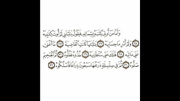 سورة الحاقة 4 القسم الرابع تكرار كيفي من .. وأما من أوتي كتابه بشماله  .. إلى .. سبعون ذراعا فاسلكوه