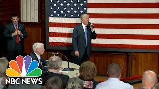 Donald Trump Ensures His Town Hall Was Not Debate Prep | NBC News