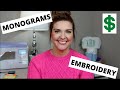 How to Start a Successful Embroidery & Monogram Business from Home