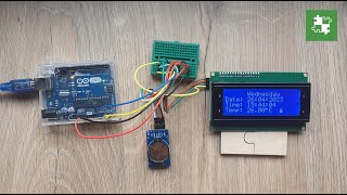 Real Time Clock : Arduino UNO + DS3231 RTC Module + LCD 20x4 I2C // Horloge en temps réel