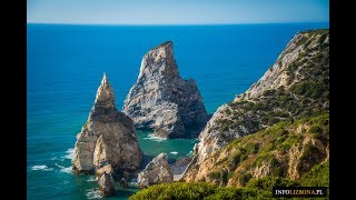 Plaża Praia da Ursa w Sintrze obok Cabo da Roca