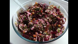 Витаминный салат на каждый день НЕ ДОРОГОЙ И ВКУСНЫЙ/ Salad Recipe Easy/ Салаты