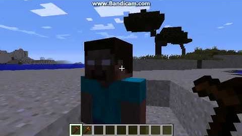 Minecraft Custom NPCS Mod How To Make Herobrine
