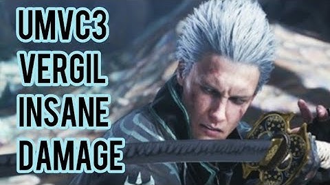 UMVC3 / VERGIL  Insane  DAMAGE - XFactor Level 3 | MOTIVATED Mode Combo