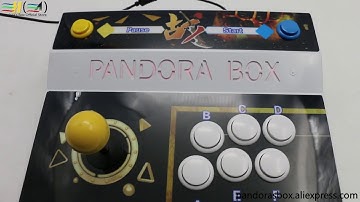 New Pandora box 6 1300 in 1 single iron console arcade game fight stick