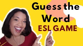 English Games for ESL Teens | Guess the Word ESL Game-ESL Games screenshot 3