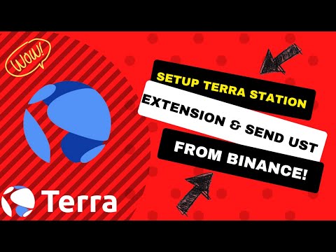  Terra Station Wallet Tutorial Set Up How To Send UST From Binance To Terra Station Wallet