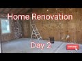 Transforming our home: Day 2 of the renovation journey
