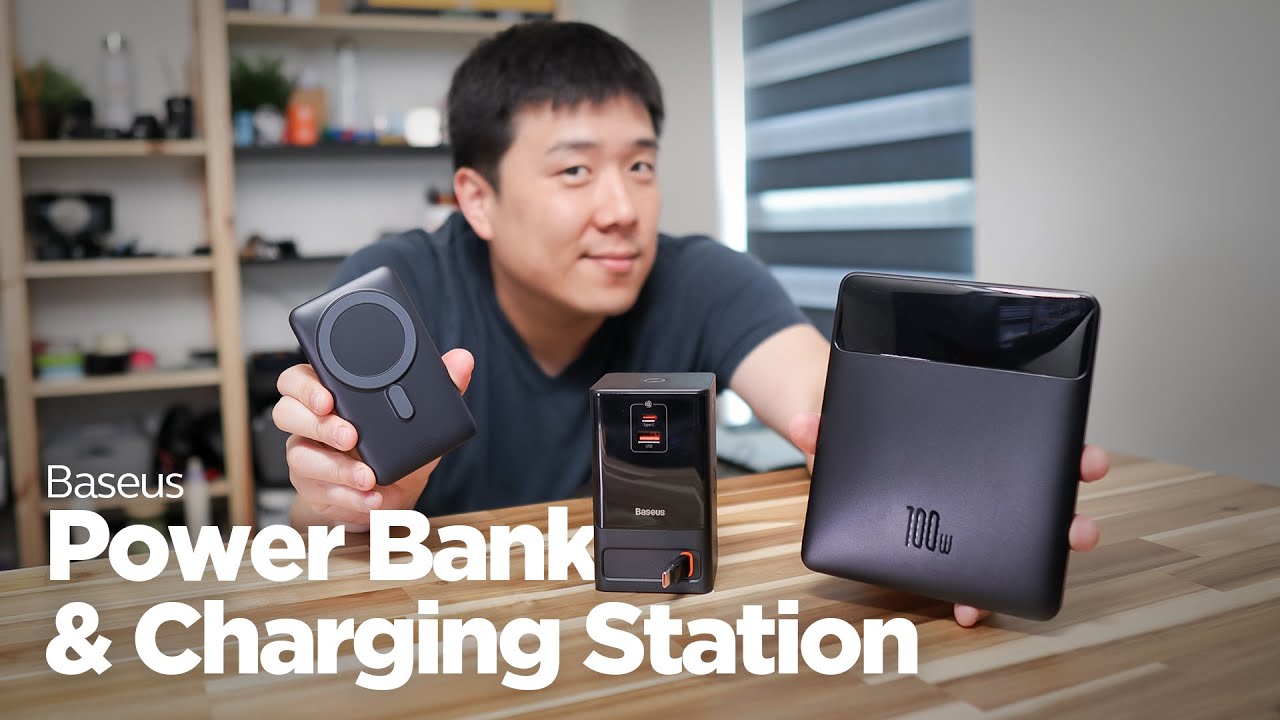 Charge Your Devices - Baseus Power Banks & Charging Station 