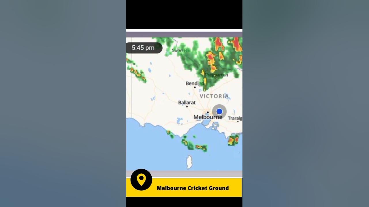 Melbourne Cricket Ground Latest Weather UpdateMCG Weather Report YouTube