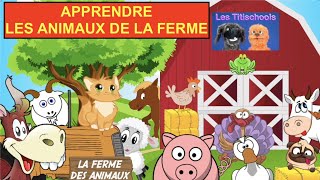 Apprendre les animaux de la ferme