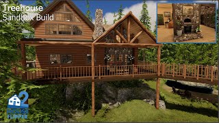 House Flipper 2  Treehouse (Sandbox Build)