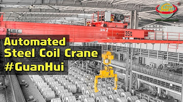 Automatic Bridge Crane Project – Stainless Steel Coil Handling | Guanhui Crane