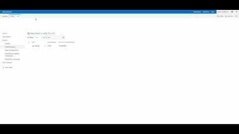 Nintex Travel Request