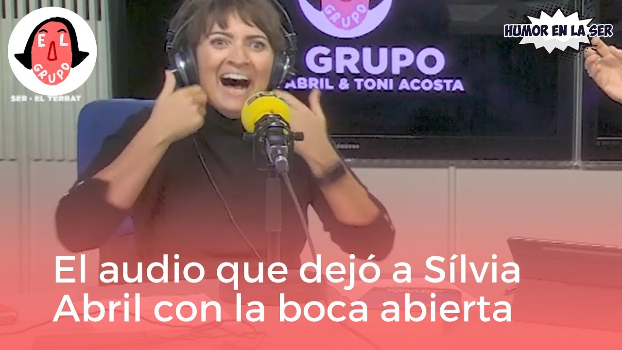 El audio que dejó a Sílvia Abril con la boca abierta