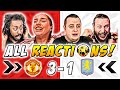 Reaktionen Der Fans Auf Das 3 1 Ergebnis Von Manchester United Gegen Aston Villa Premier League