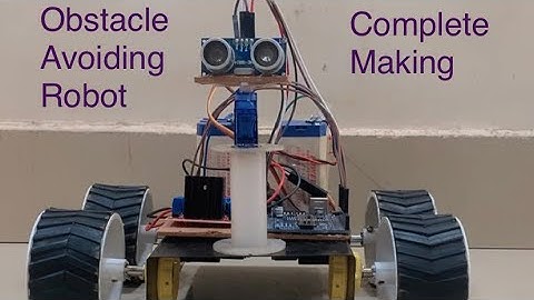 #obstacles #avoiding #robot #full #making #arduino #project #scienceproject #scienceexperiment