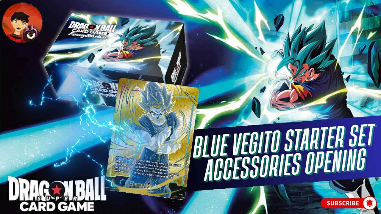 DBS Fusion World TCG | NGO DM AA's BLUE VEGITO ACCESSORY SET 02 OPENING | Set 6.5 Format: MANGA 01 DBS Fusion World TCG | NGO DM AA's BLUE VEGITO ACCESSORY SET 02 OPENING | Set 6.5 Format: MANGA 01