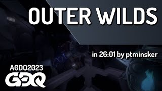 Outer Wilds by ptminsker in 26:01 - Awesome Games Done Quick 2023