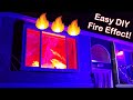 Easy House Fire Special Effect for Halloween (Do-it-Yourself)