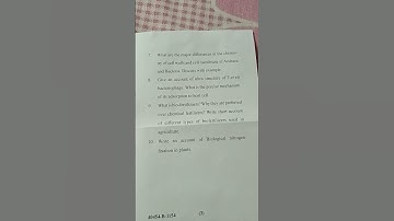 MSC botany first sem paper 4 MJPRU