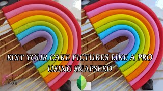 Edit your Cake pictures like a Pro with Snapseed. (How to) screenshot 1