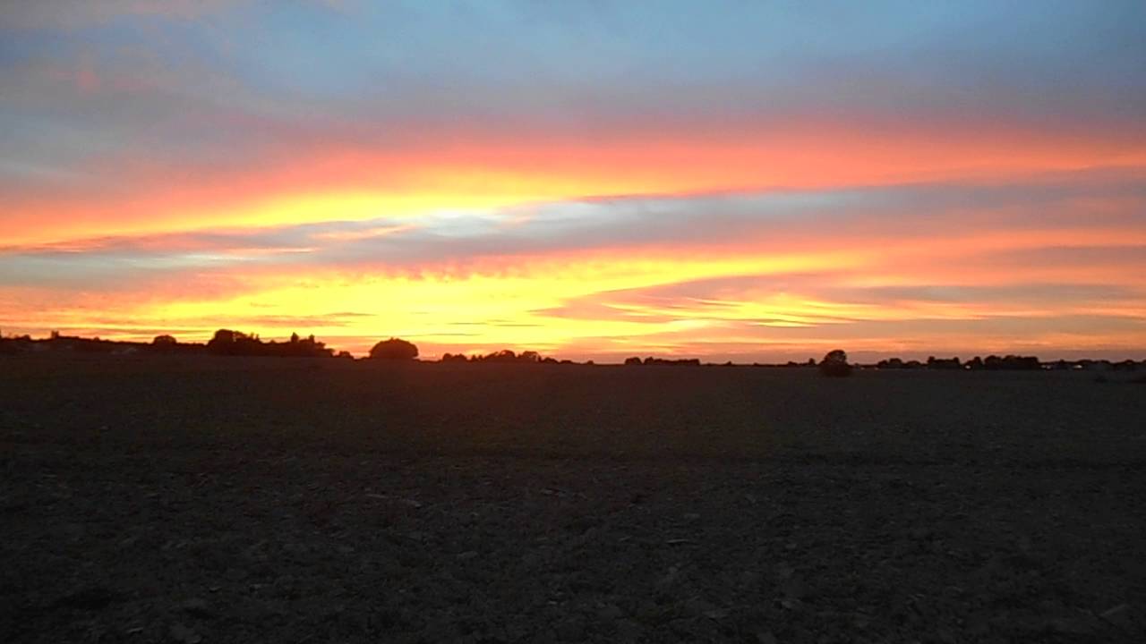 658 Coucher De Soleil En Rase Campagne 1