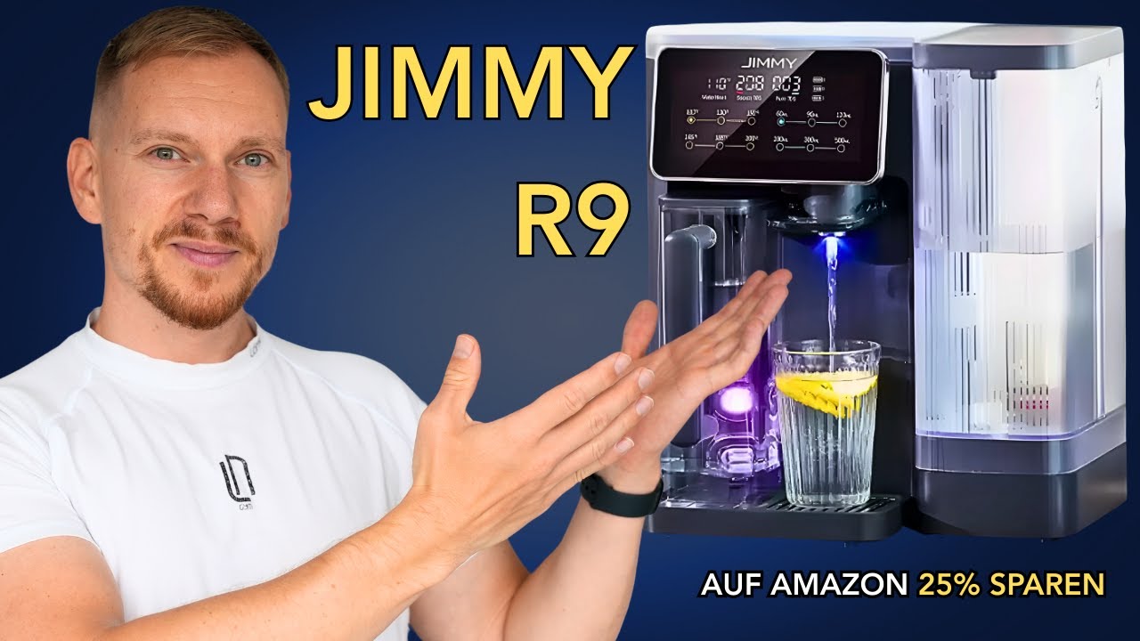 Wasserfilter im Test: JIMMY R9 Auftisch Osmoseanlage mit TDS-Messung & PH-Vergleich
