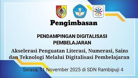 Pengimbasan Papan Interaktif Digital (PID)  K3S Kec. Rambipuji