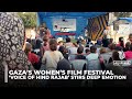 Gaza’s first women’s film festival screens ‘Voice of Hind Rajab’ in poignant tribute