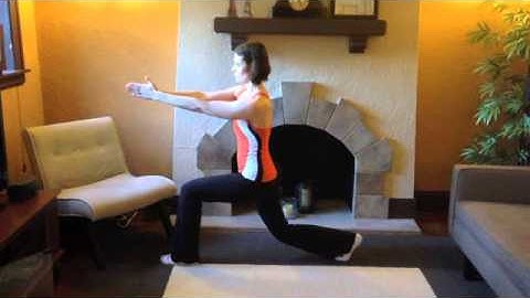 Lunge with Torso Rotation