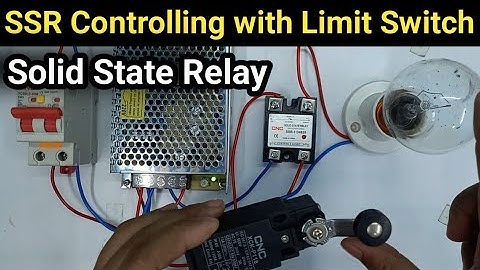 Solid State Relay Controlling by Limit Switch | SSR Controlling in Hindi @LearnEEE
