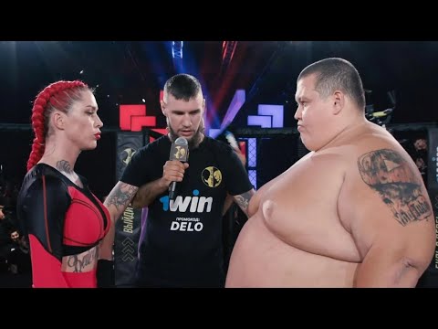 Žena MMA Fighter VS Muž 540lbs Youtuber | Darina Mazdyuk VS Grigory Chistyakov | HLAVNÍ ÚDAJE