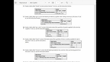 Database Management System I Task 32