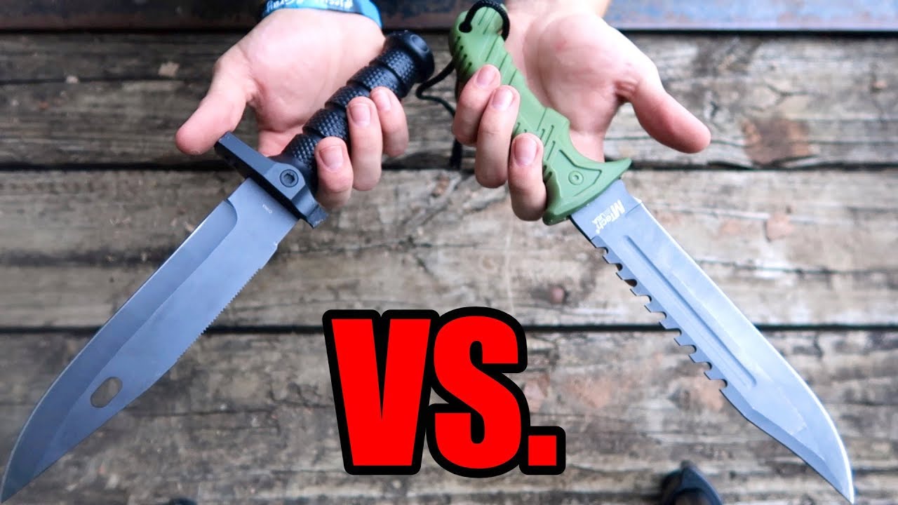 kendall gray instagram $8 VS $18 Survival Knives on Amazon! (Test/Review)